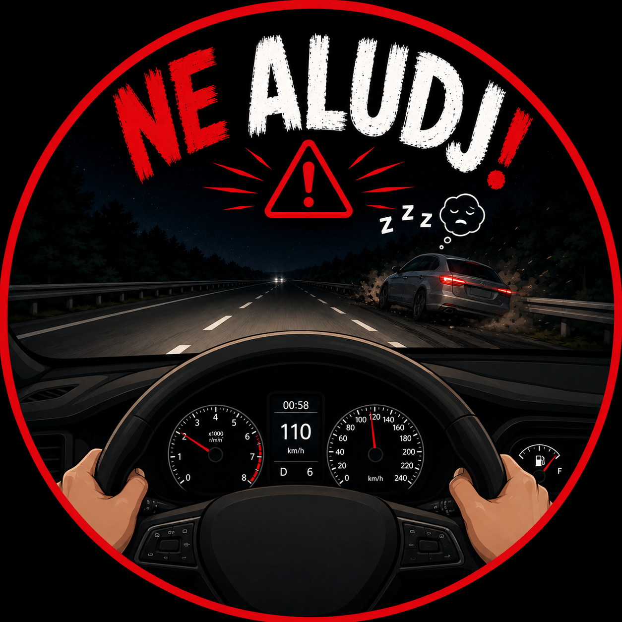 Ne aludj! logó